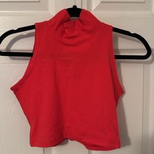 U.S.A. Crop Top Size L Color Orange